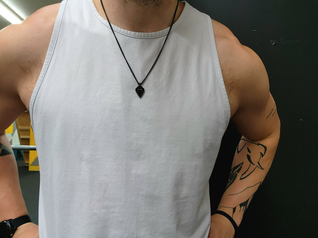No Mountain Pendant and Chain